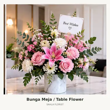 Bunga Meja Taman Anggrek