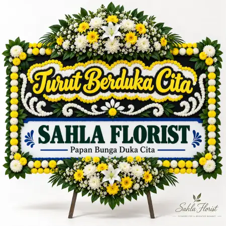 Papan Bunga Duka Taman Anggrek